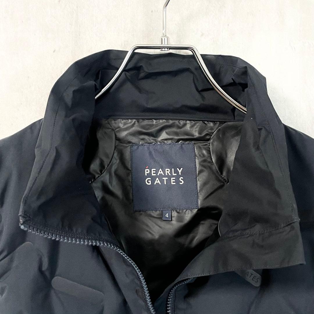 【極美品】パーリーゲイツ エアーダウンベスト サイズ4 ダークネイビー