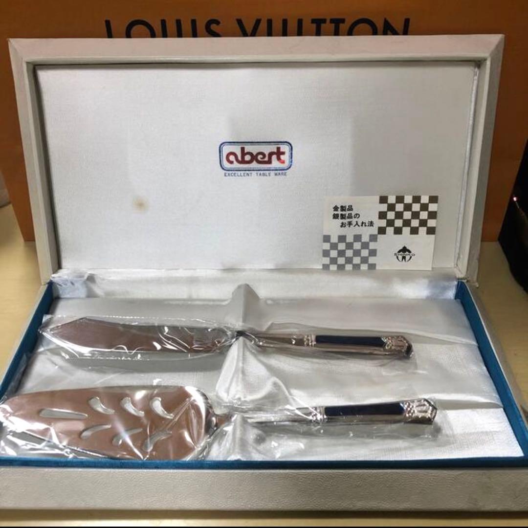 ♡新品未使用♡abert♡ケーキナイフ&サーバーset♡