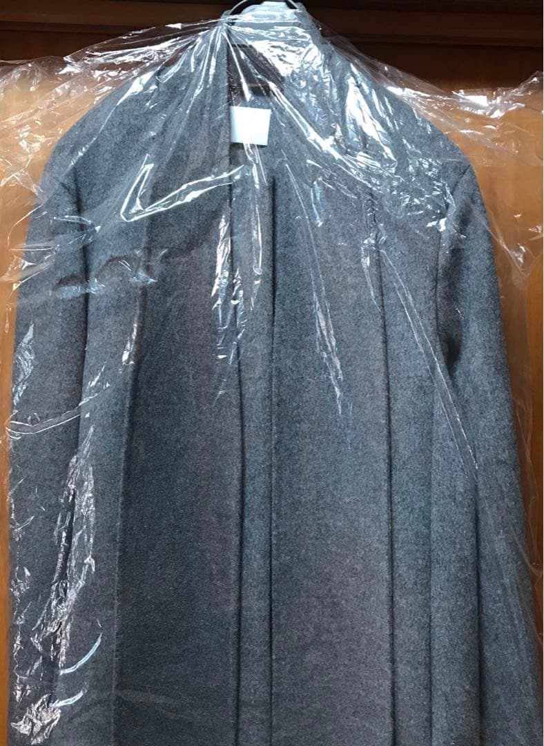 CELFORD新品未使用タグ付きリボンストール付きノーカラーコート