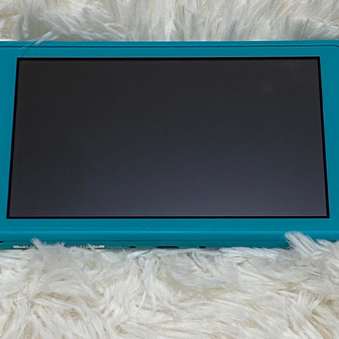 【動作確認済み】Nintendo Switch Lite ターコイズ 充電器付き