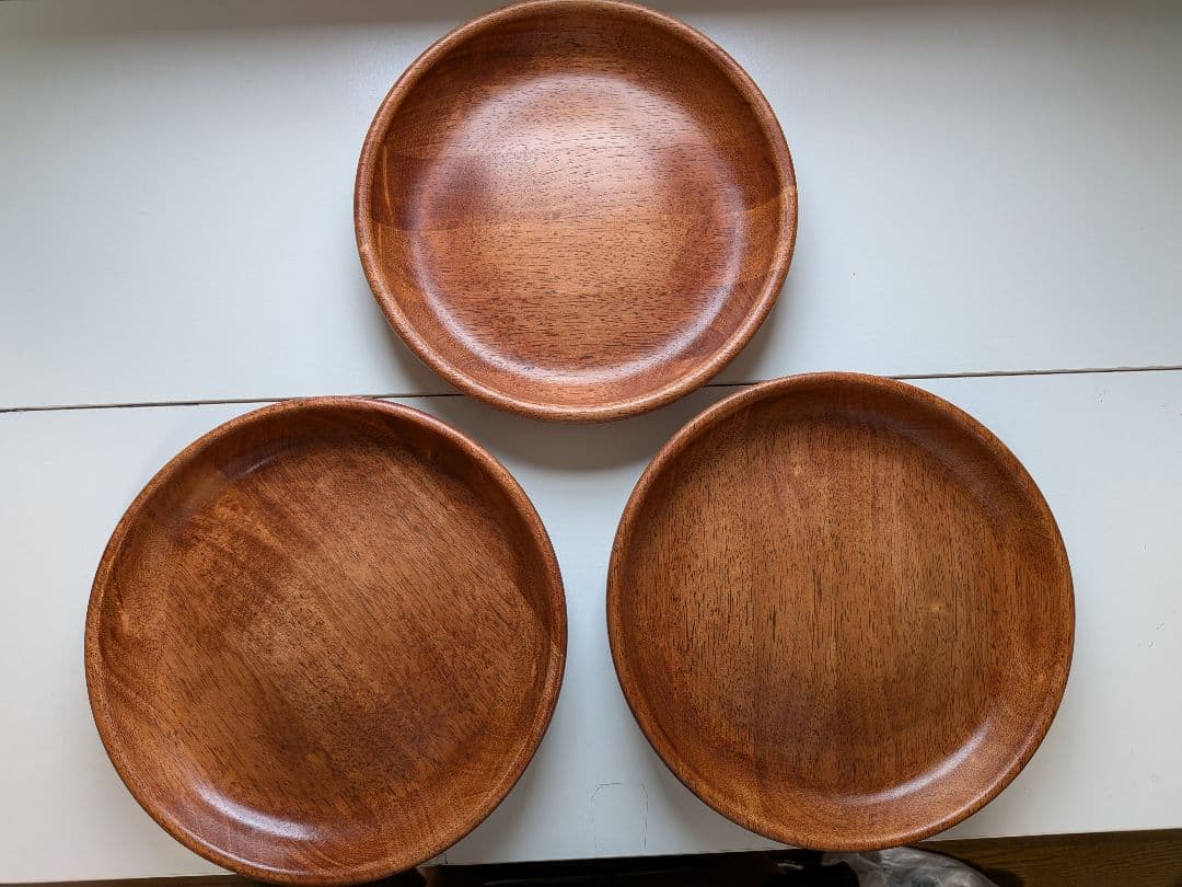 びっくりドンキー木製プレート 5枚セット（直径27cm）