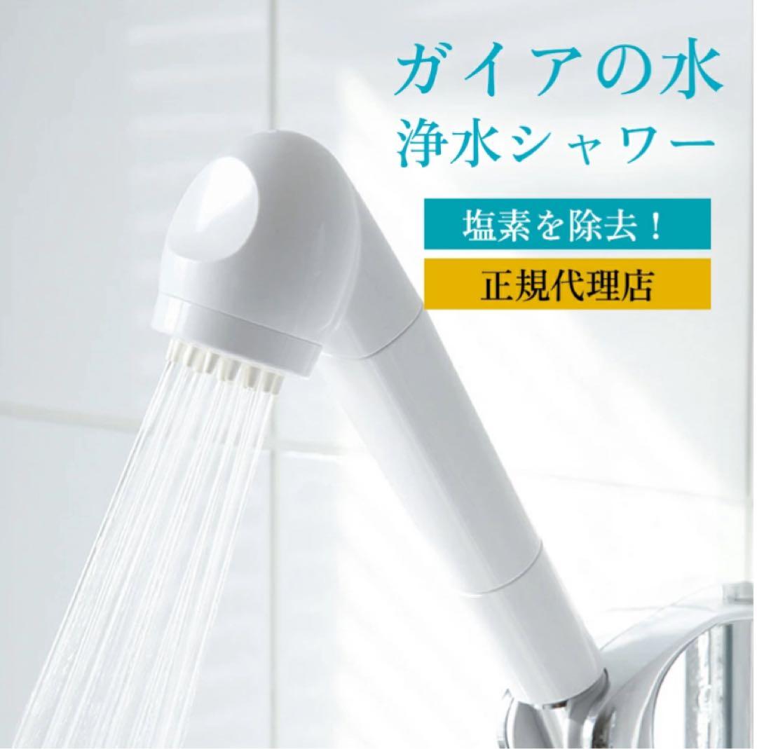 【値引】ガイアの水 浄水シャワー塩素除去で敏感肌さんも安心！お風呂が美活時間！