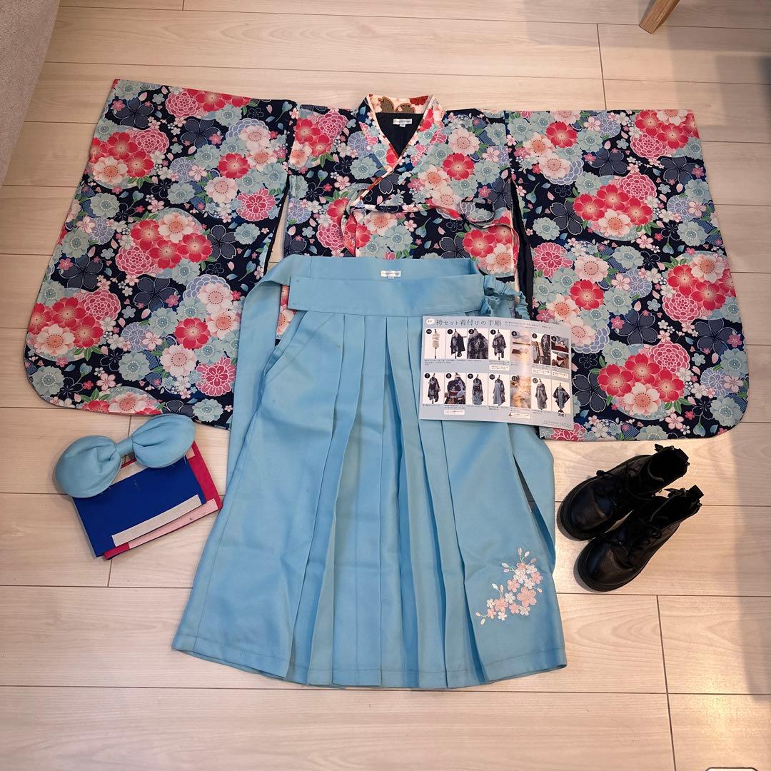 キャサリンコテージ袴セット130 ブーツ19のおまけ付き