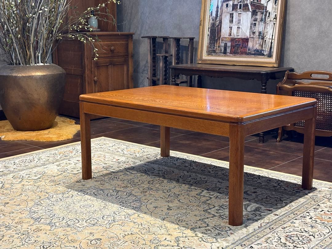 karimoku カリモク ローテーブル センターテーブル アンティーク nZ