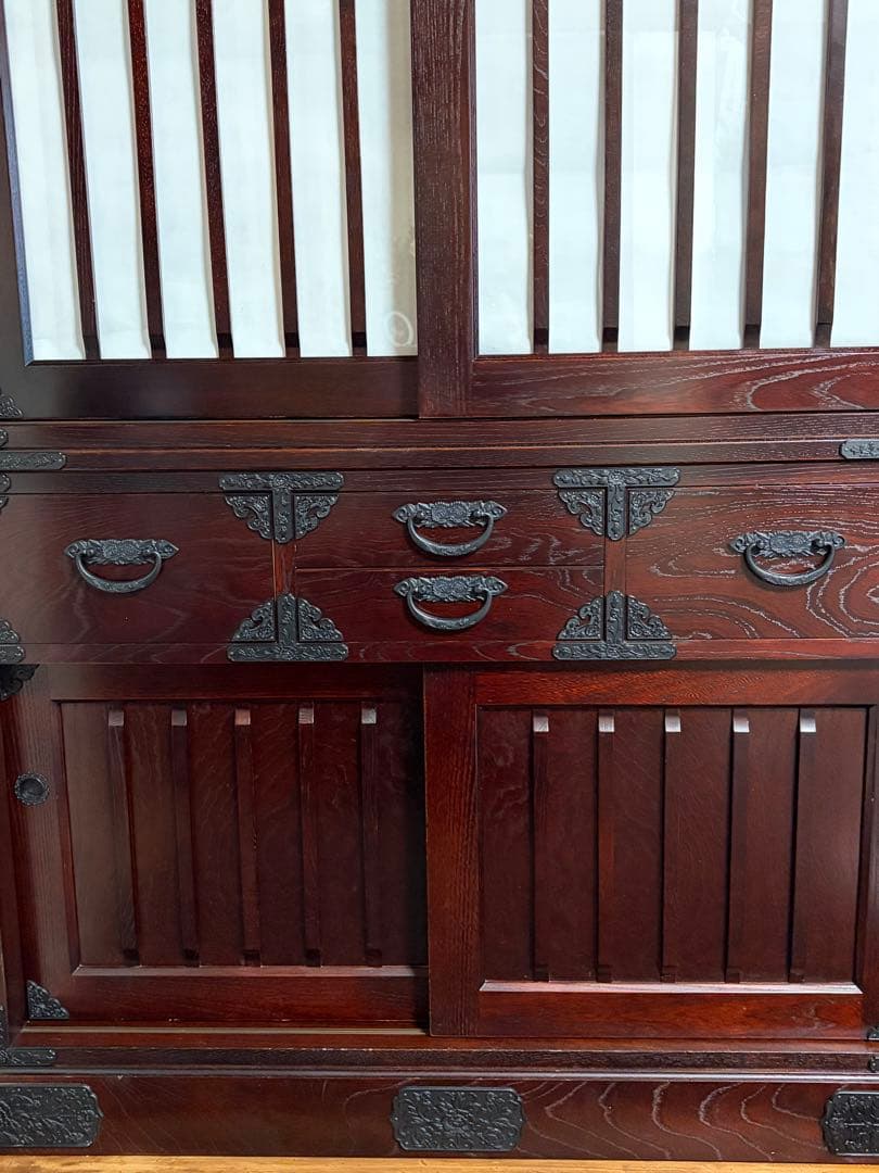 水屋箪笥 和箪笥 岩谷堂箪笥 桐箪笥 日本製 国産家具 ケヤキ タンス 家具