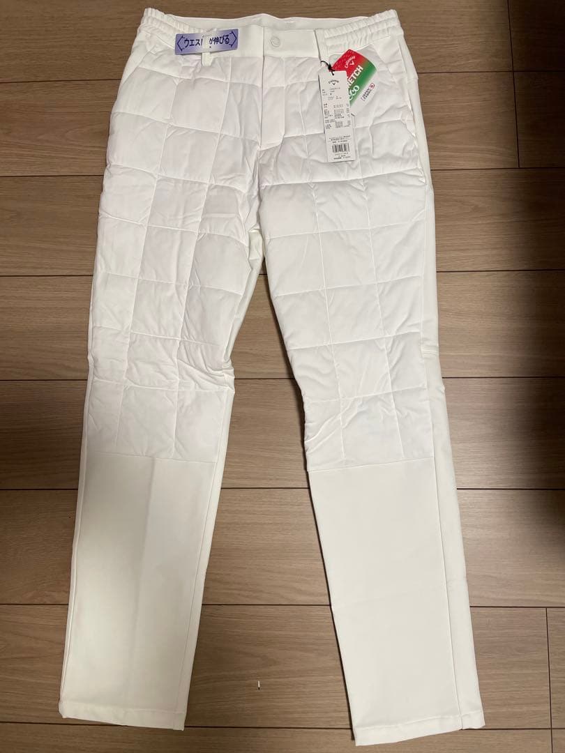 Callaway ゴルフ 新品　メンズパンツ M ホワイト