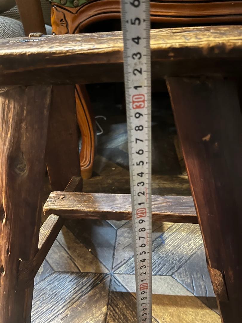 スツール インテリア 踏み台 昭和レトロ 古道具 当時物 ビンテージ