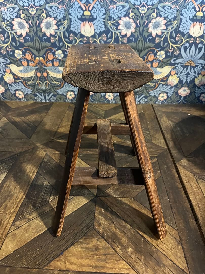 スツール インテリア 踏み台 昭和レトロ 古道具 当時物 ビンテージ