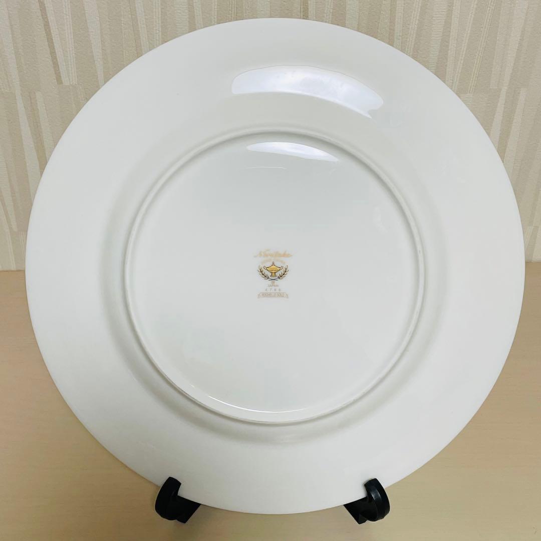 Noritake ノリタケ ロシェルゴールド 皿 プレート 約27cm 6枚