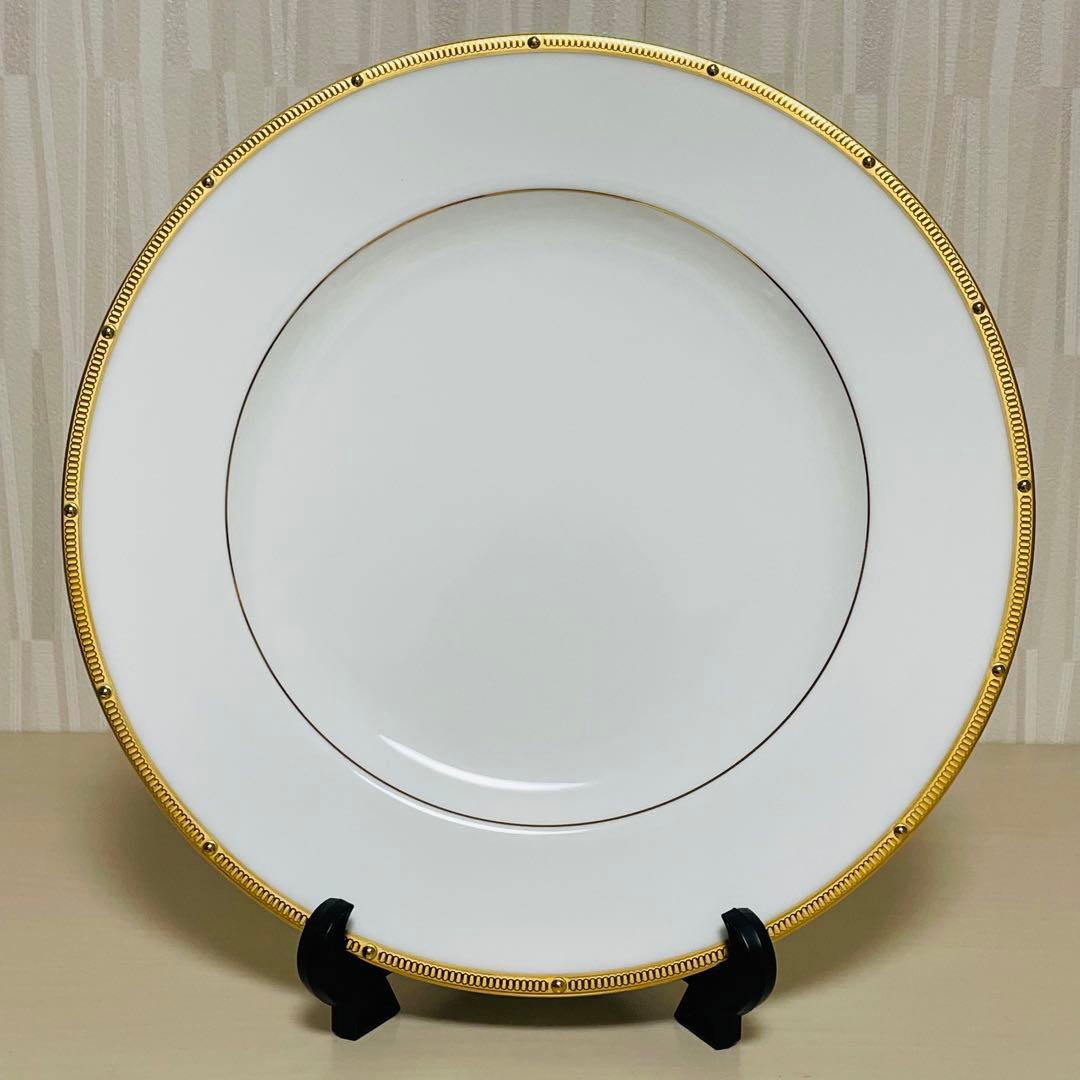 Noritake ノリタケ ロシェルゴールド 皿 プレート 約27cm 6枚