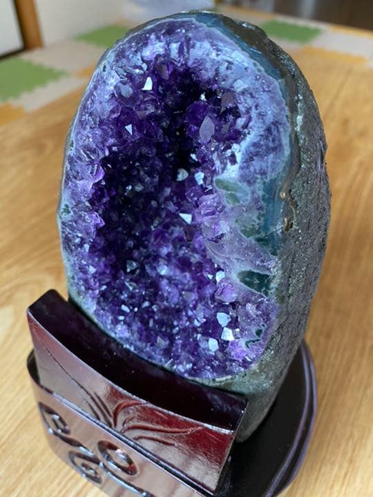 今日特別価格【極上】ウルグアイ產アメジストクラスター原石（除厄納福幸運水晶）