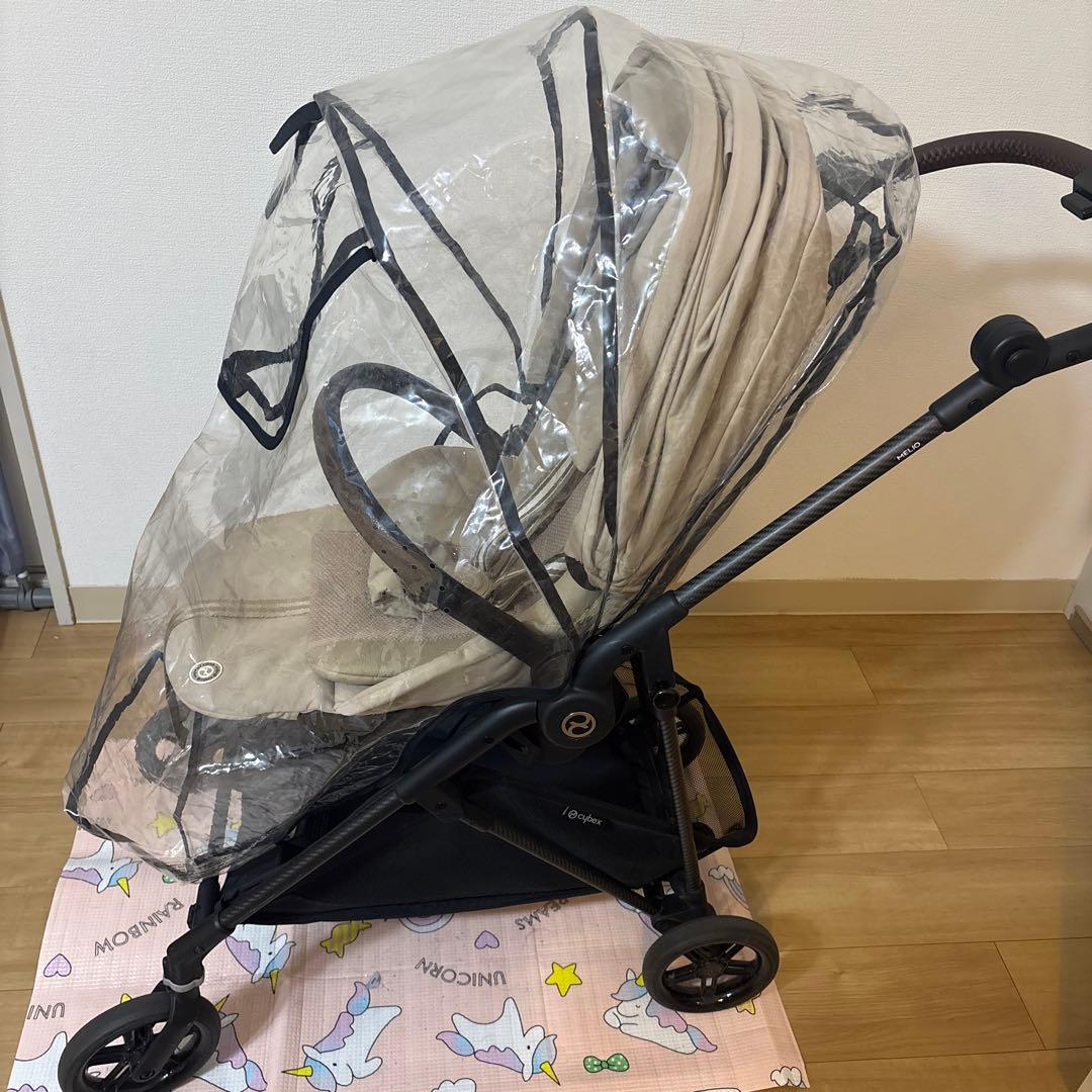 サイベックスメリオカーボン2024年モデル ドリンクホルダー＆レインカバーセット