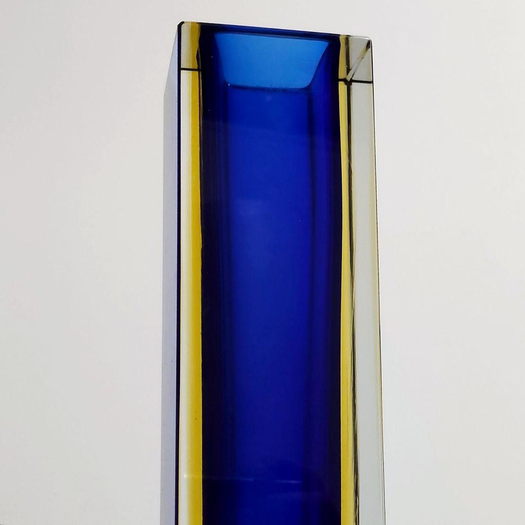 イタリア製 Vetri MURANO ムラーノガラス 花瓶 フラワーベース