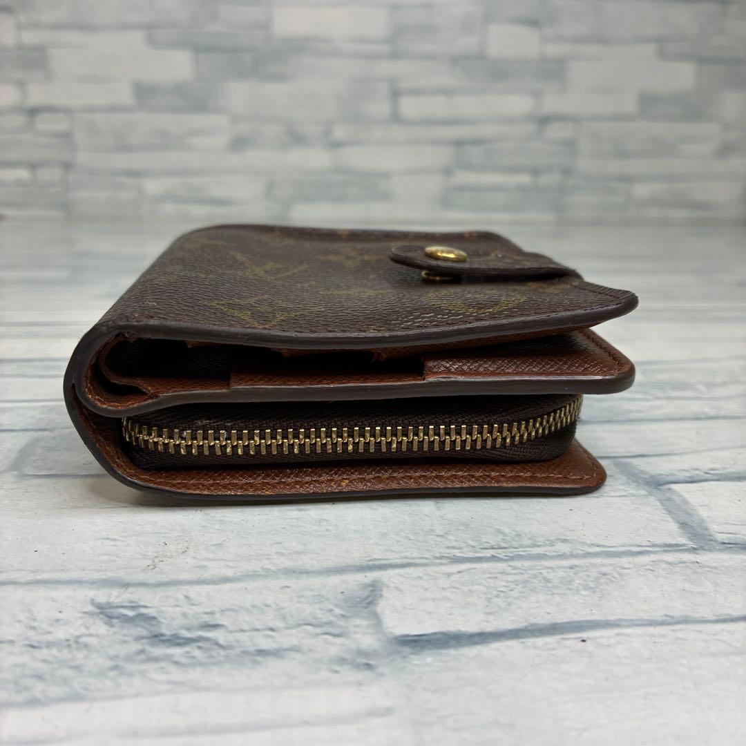 極美品　55 VUITTON ルイヴィトン モノグラム 二つ折り財布　kt6