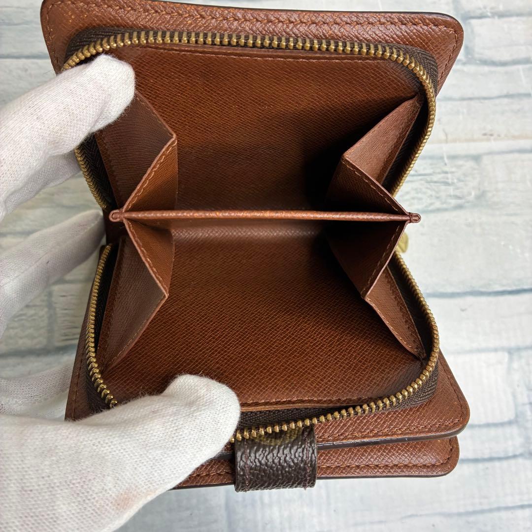 極美品　55 VUITTON ルイヴィトン モノグラム 二つ折り財布　kt6