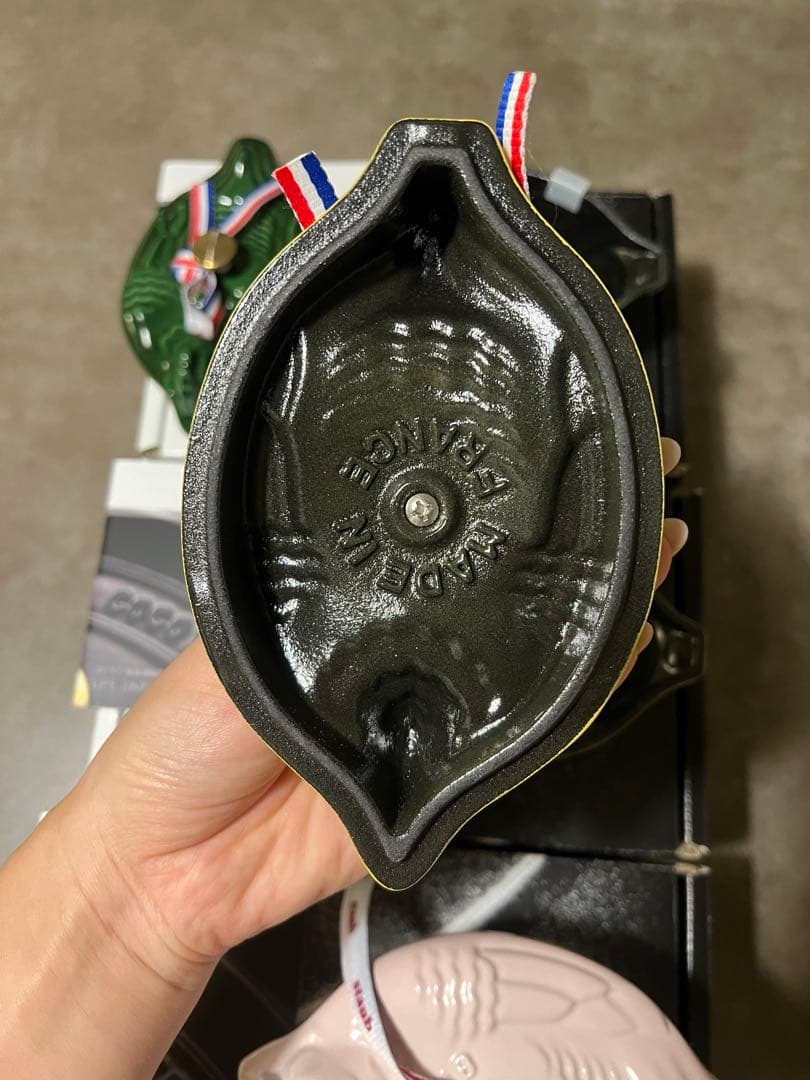 3個セット　新品　完売品　ストウブ　スモールチキンココット11cm