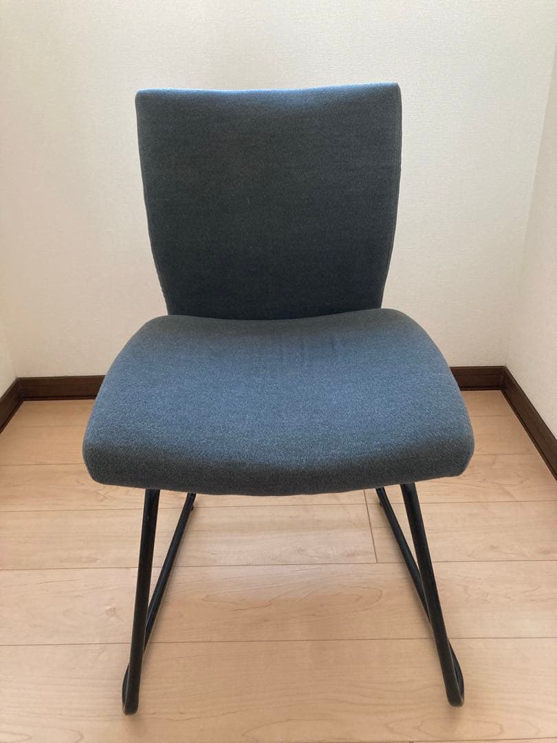 札幌直接渡し ニトリ デスクPLABO N ミドルブラウン＆椅子2点セット