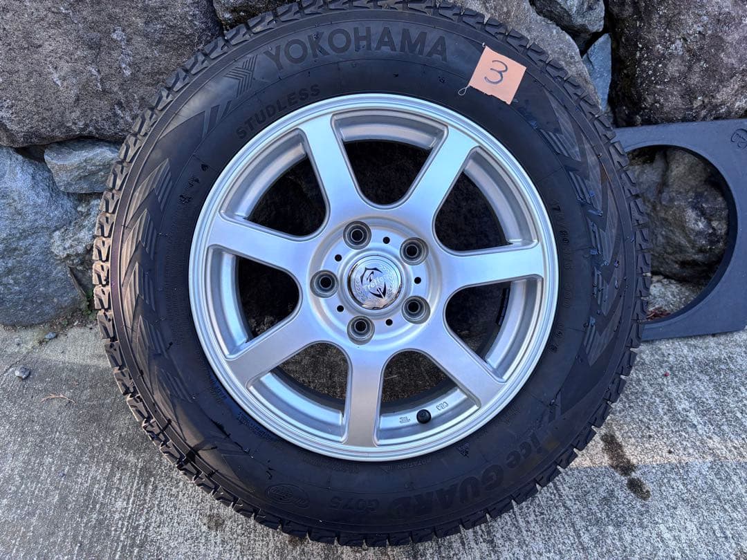 値下③ 175/80R15 パジェロミニ　アイスガードG075 2023年　１本