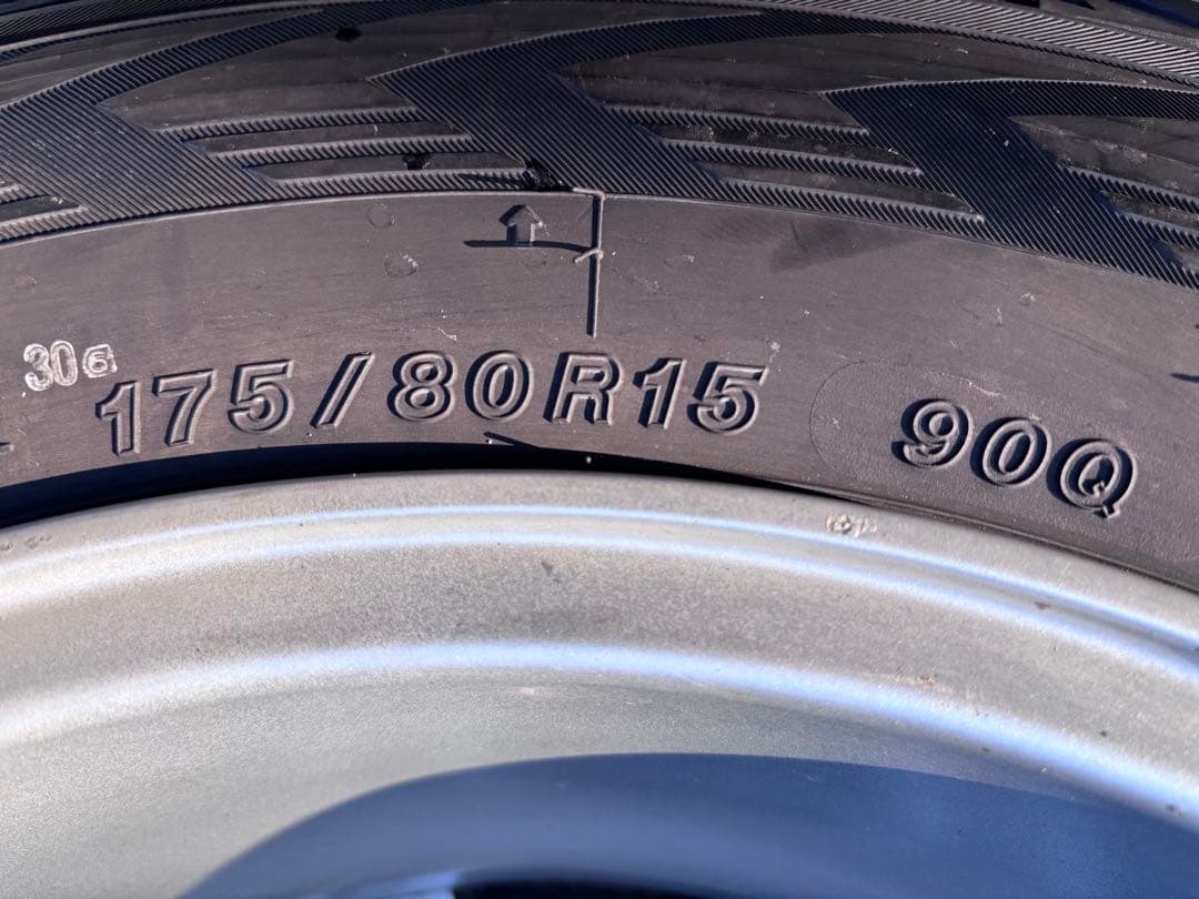 値下③ 175/80R15 パジェロミニ　アイスガードG075 2023年　１本