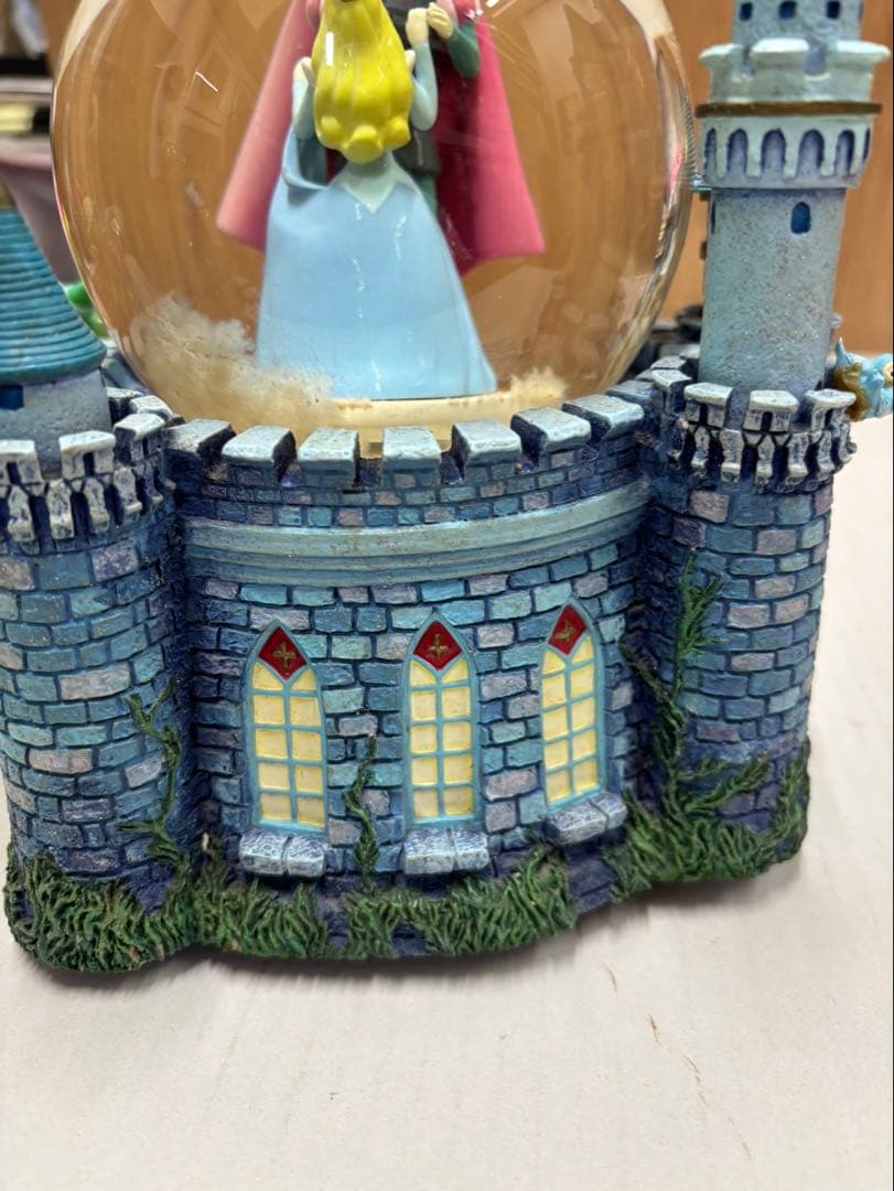 ディズニー スノードーム 眠れる森の美女 オルゴール