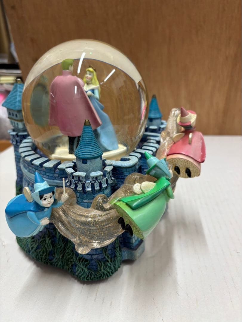 ディズニー スノードーム 眠れる森の美女 オルゴール