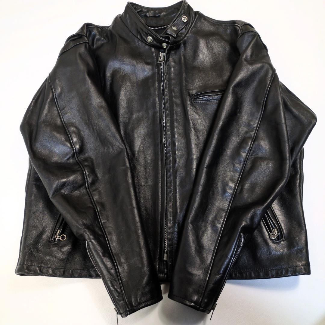 希少サイズ 46 Schott ショット 641 シングルライダース ジャケット