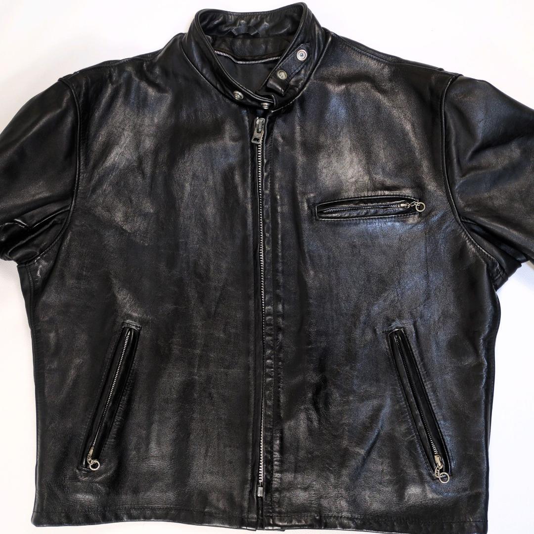 希少サイズ 46 Schott ショット 641 シングルライダース ジャケット
