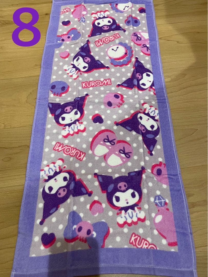 サンリオ タオル まとめ売り 12枚セット ポチャッコ クロミ ハローキティ