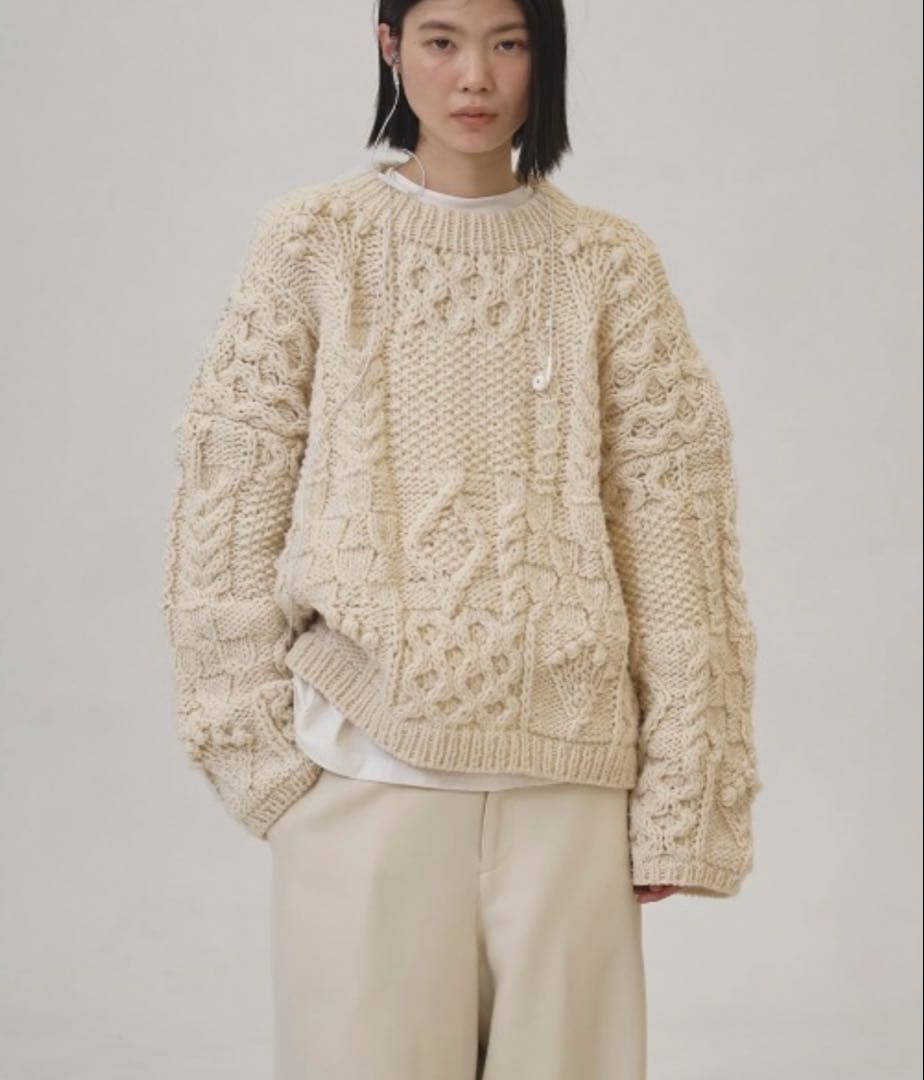 トゥデイフル　パターンハンドニット