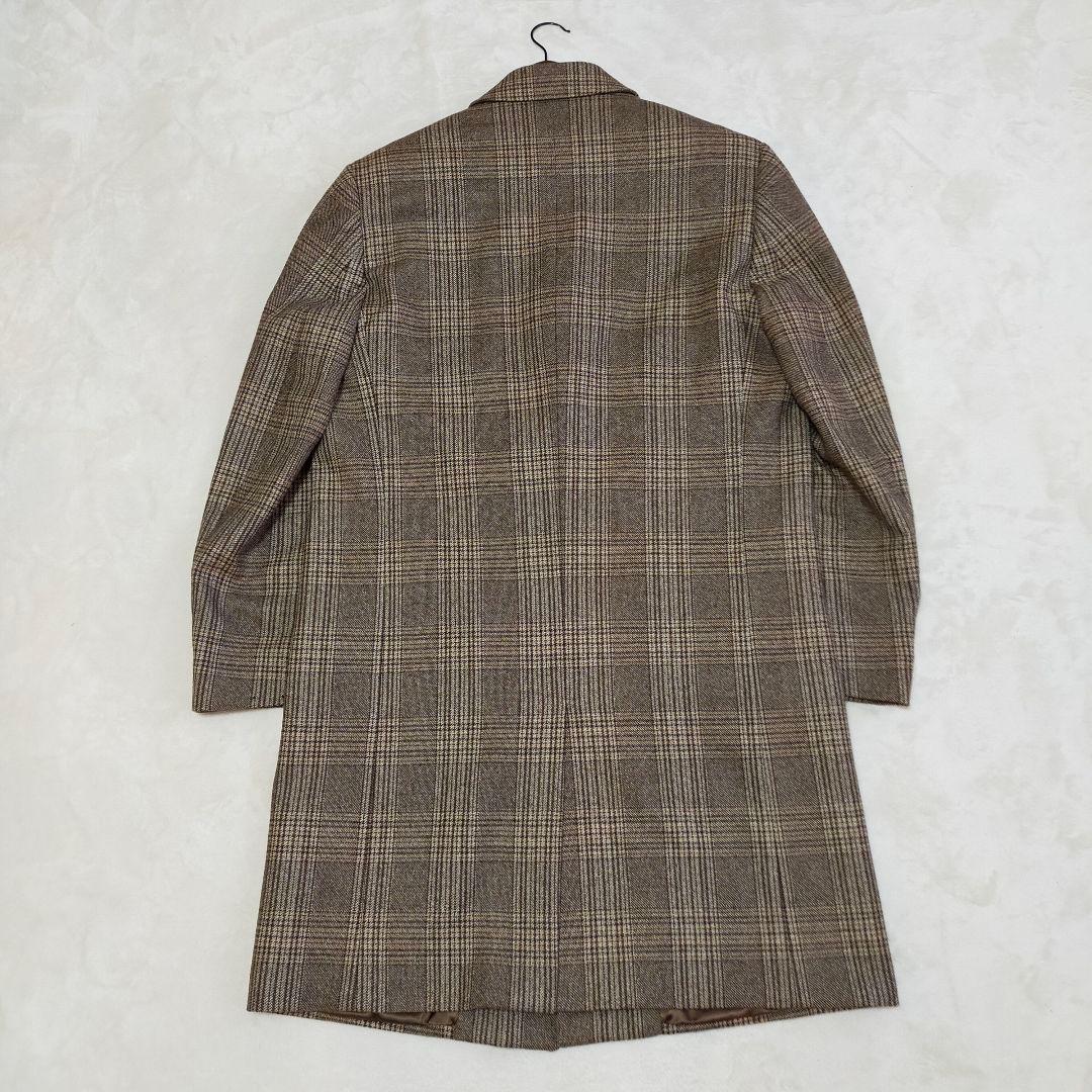 美品　イタリア製　ロロピアーナ×ブルックスブラザーズ　ロングチェスターコート