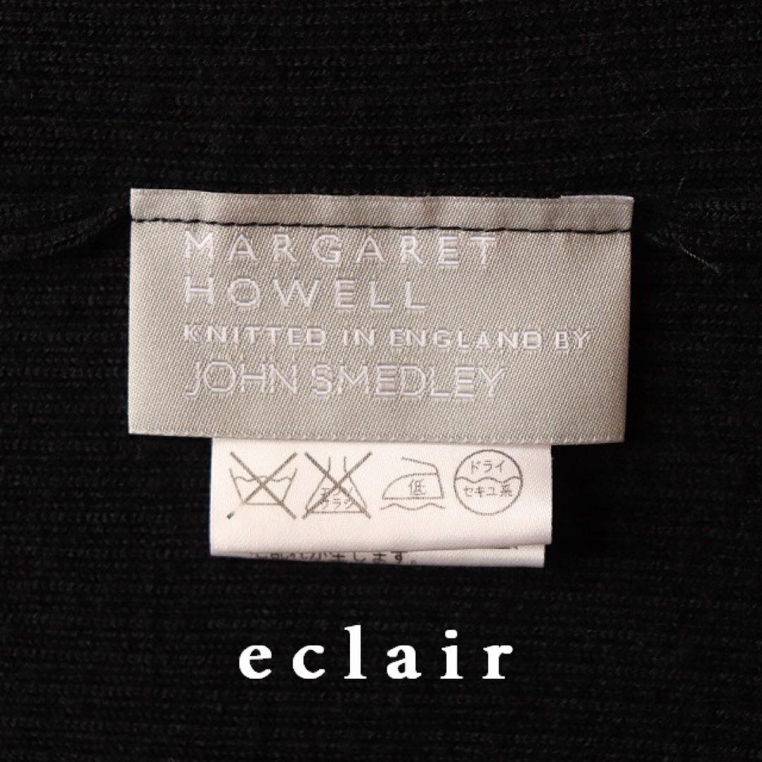 マーガレットハウエル×ジョンスメドレー タートルネック リブニット 黒 4.6万