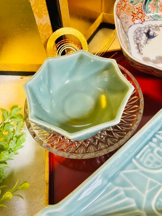 A6 高級骨董膳　古伊万里膳 1名様　6点　おもてなし