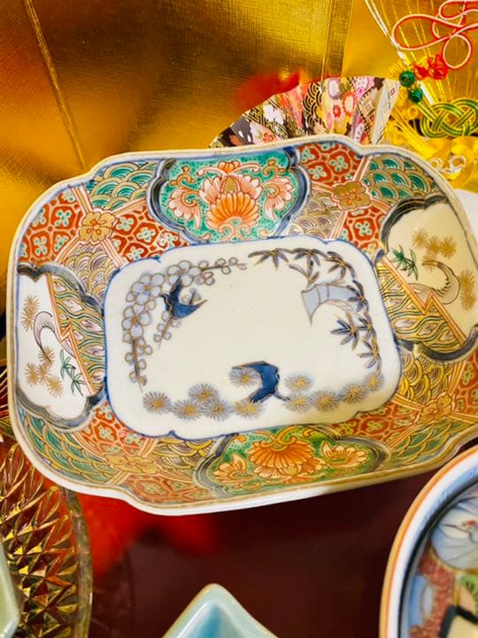 A6 高級骨董膳　古伊万里膳 1名様　6点　おもてなし