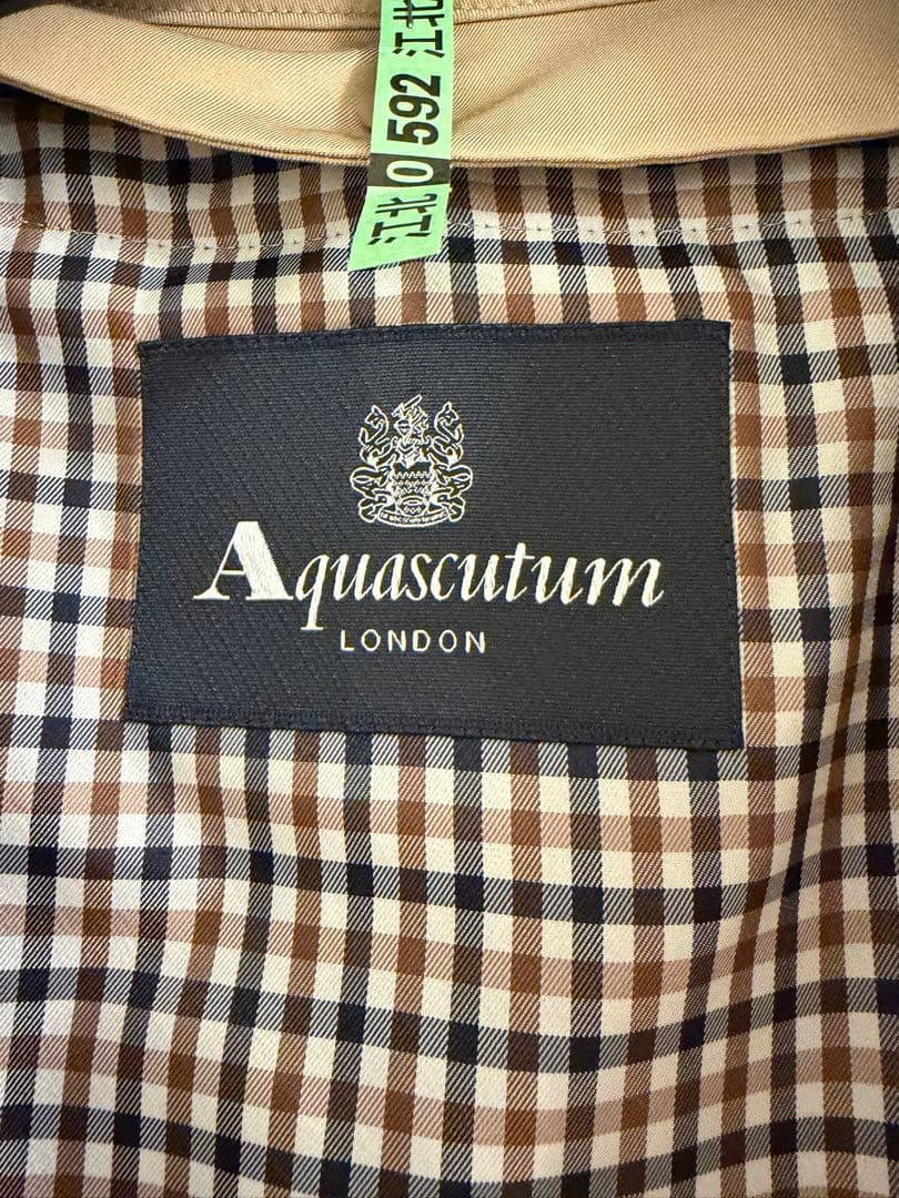 も*】様 アクアスキュータム　トレンチコート　8 大草直子 8