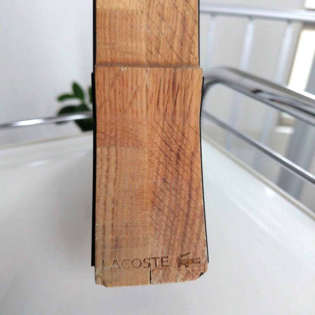 ①レア！LACOSTE 非売品 販促 店舗 木製オブジェ ワニとタワーセット