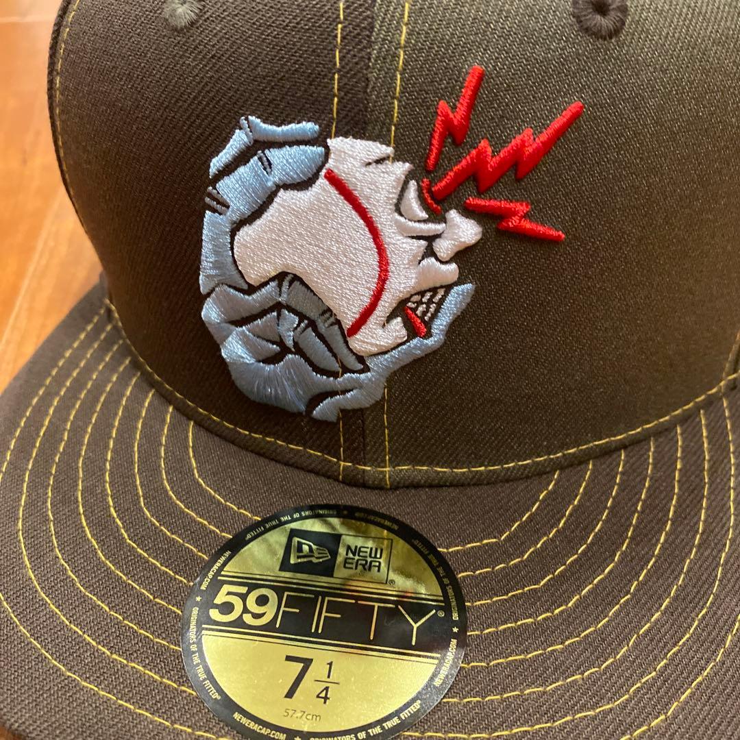 ニューエラ 59FIFTY くっきー！ COOKIE！ ボールフィンガーロゴ