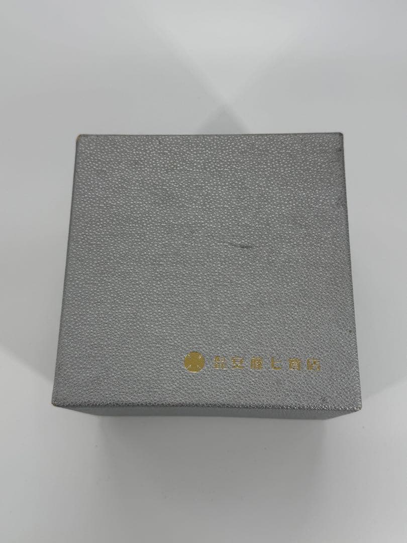 安藤七宝製　七宝焼　山百合図香合