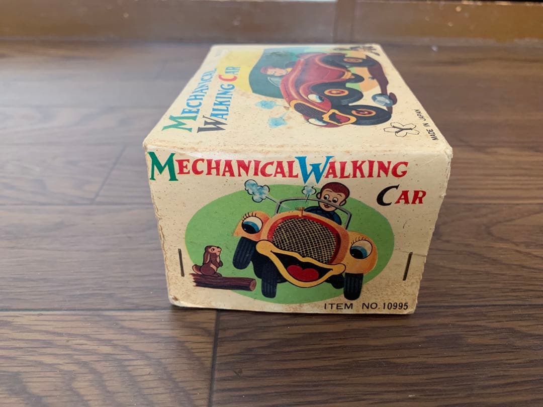 ブリキの自動車(メカニカル・ウォーキング・カー)日本製