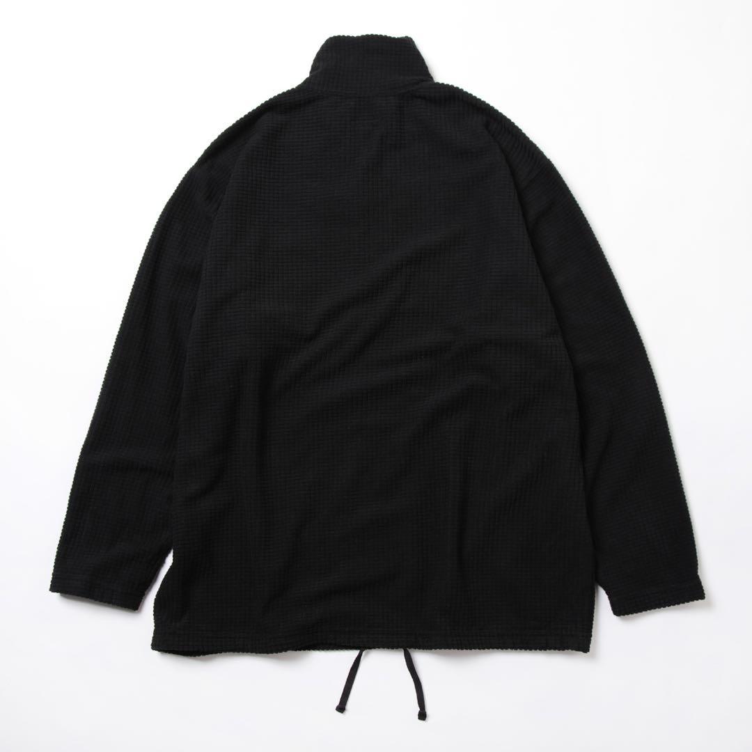 トップス ZIP MOCK NECK - POLYESTER WAFFLE
