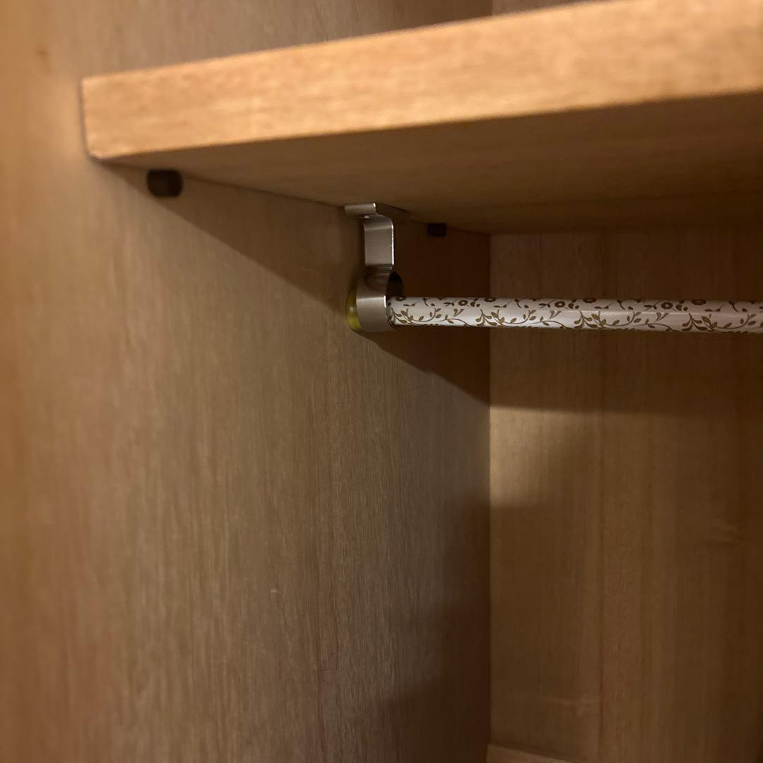 ナチュラルクローゼット 引き出し付き