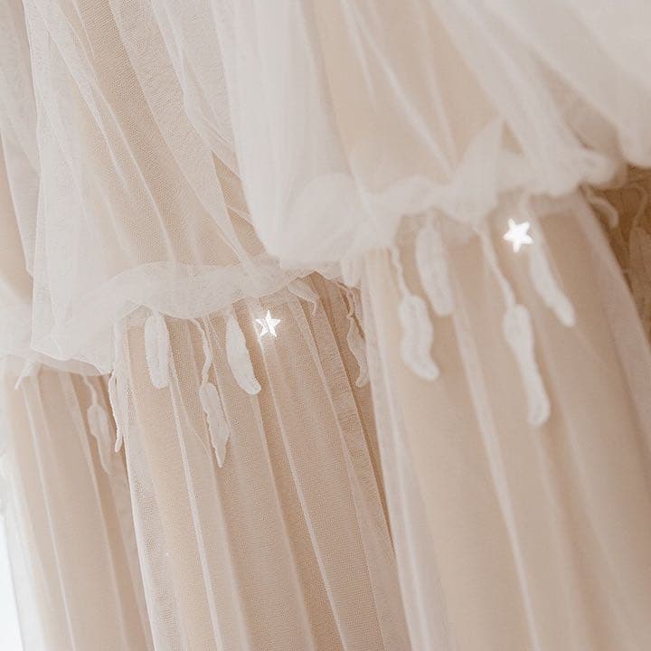 お嬢様カーテン　夢カーテン　姫カーテン　二層カーテン　一体型