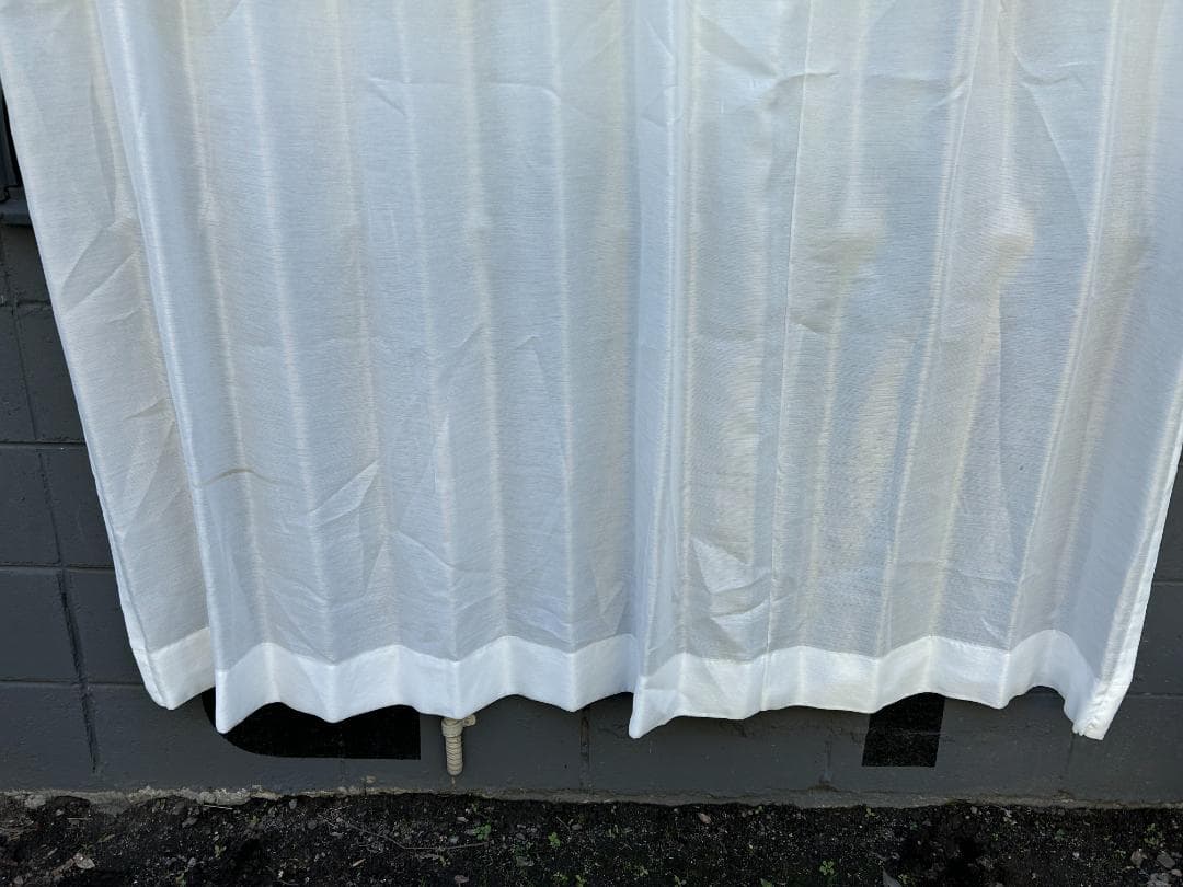 W240×H145×2枚セット　NITORI / ニトリ　オーダーレースカーテン