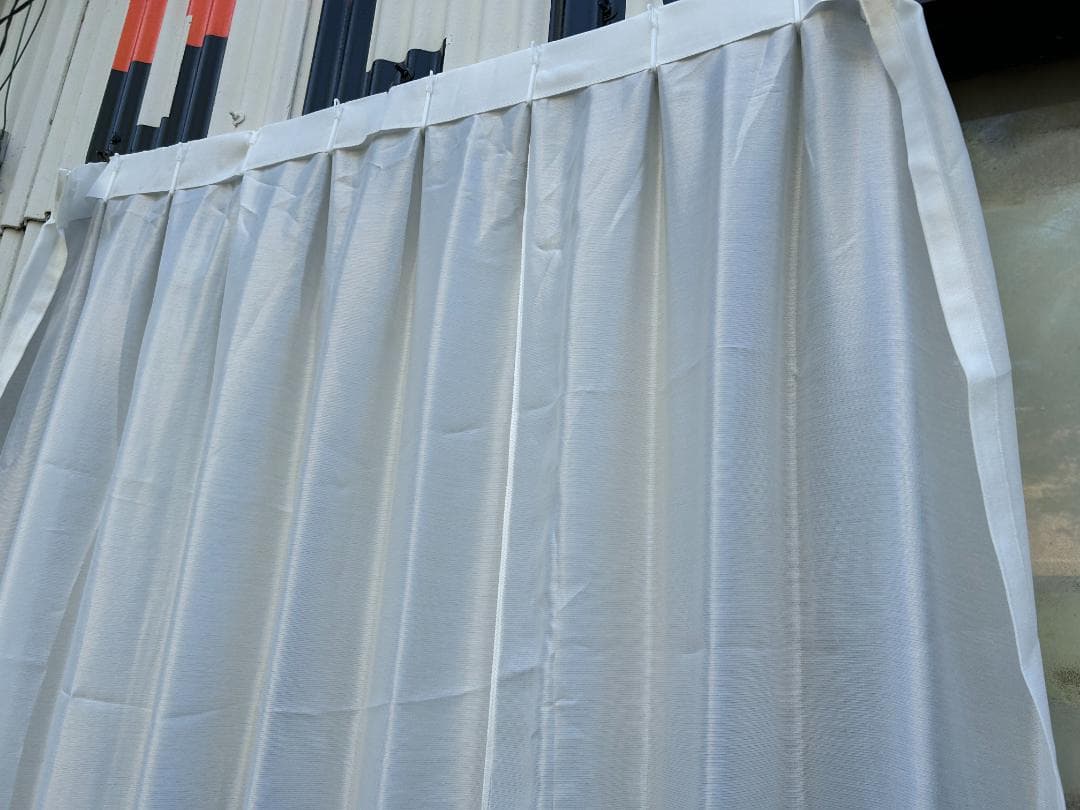 W240×H145×2枚セット　NITORI / ニトリ　オーダーレースカーテン