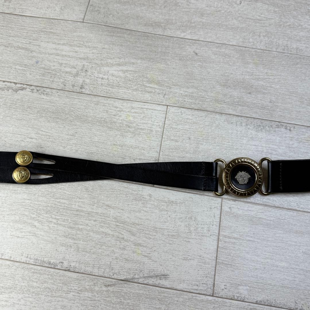 【希少】ヴェルサーチ ベルト メデューサ ベルト85/34