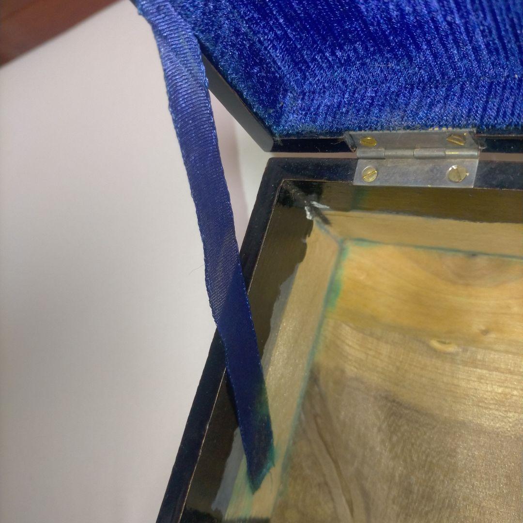 孔雀デザインのオルゴール アクセサリーボックス