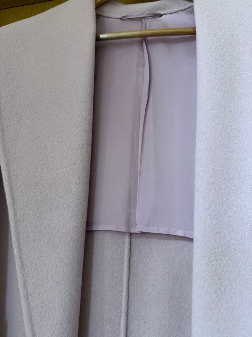 ANAYI アナイ　ロングコート　ピンク　Sサイズ