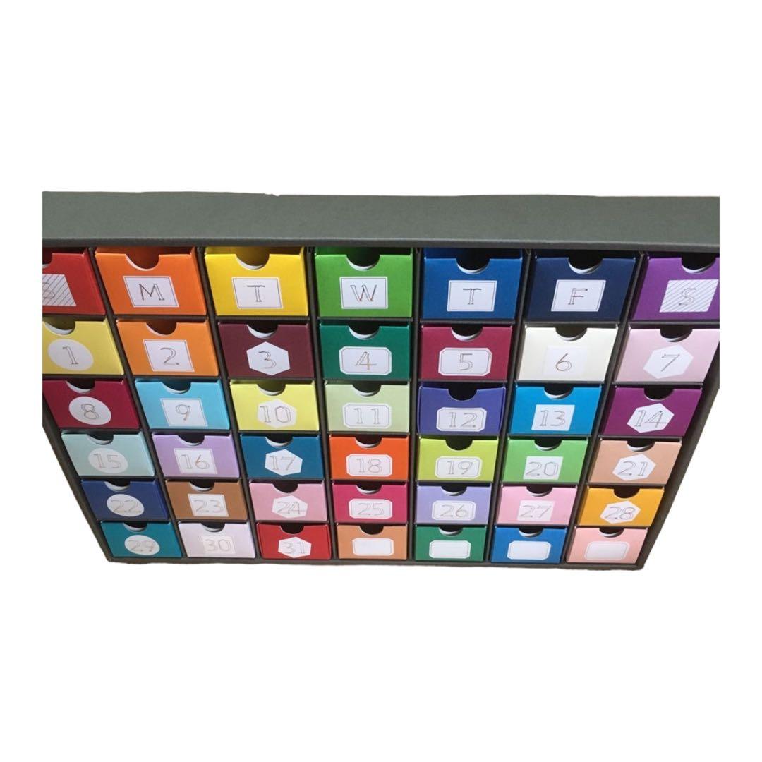 ペーパークラフト カレンダー　アドベントカレンダー　超貴重　オリジナル　未販売