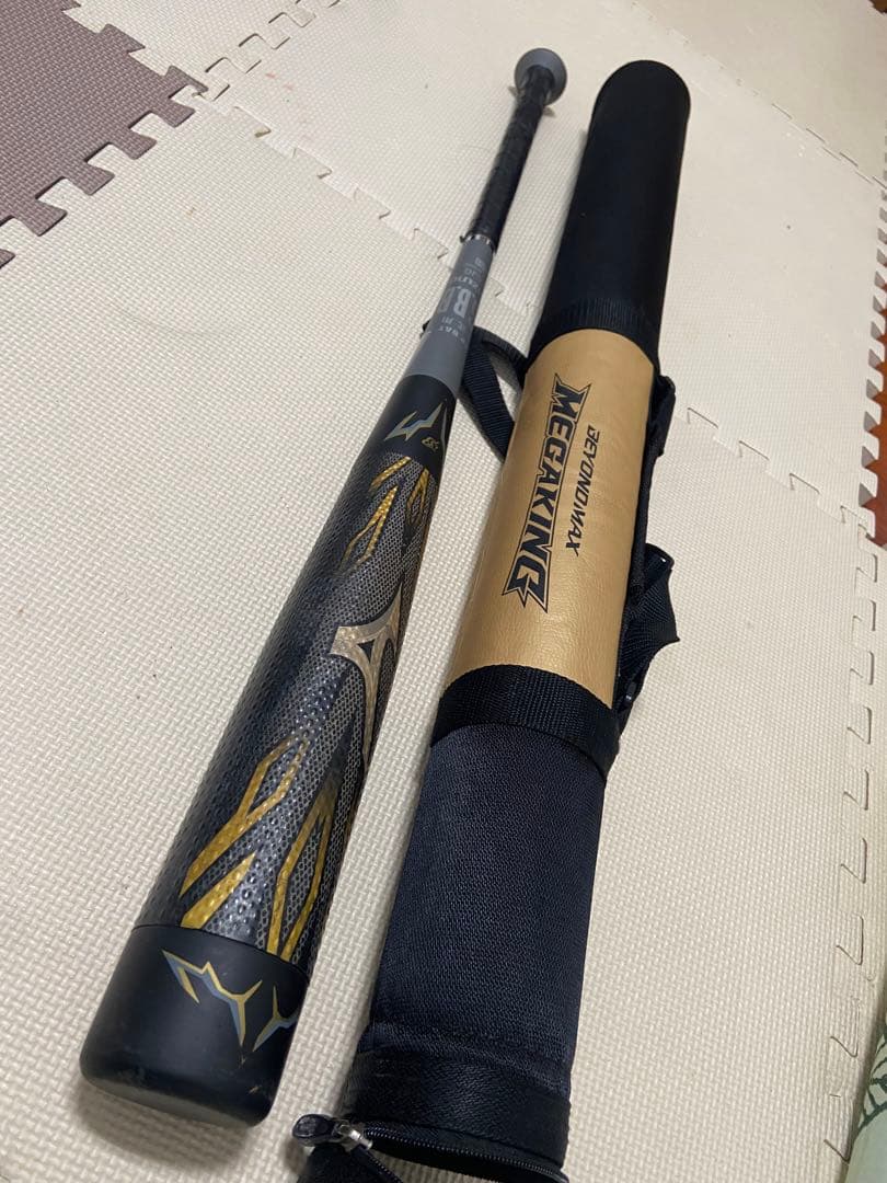 ミズノ メガキングⅡ バットバットケース付き