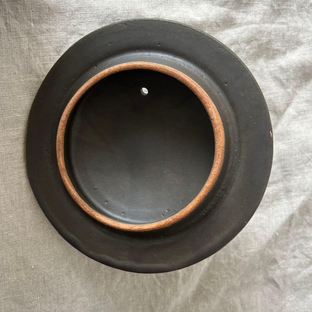 レア　大きいサイズ　馬場勝文　ミルクパン　耐熱土鍋　大　黒　蓋付き