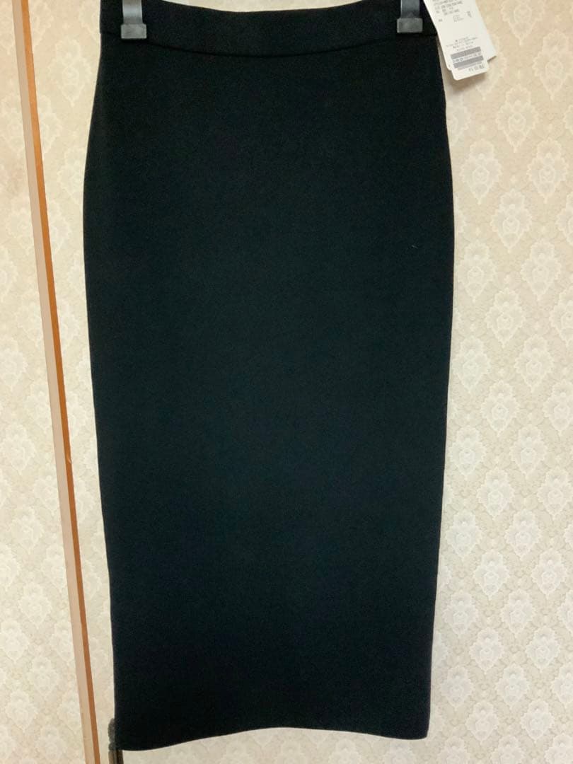 新品タグ付き　フレームワーク　フルニードルタイトスカート ブラック38